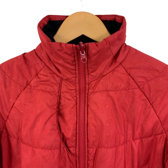 COLUMBIA PufferJacker Titanium Interchange Red Omni Shield Size M Red Jacket L8 - Picture 10 of 10